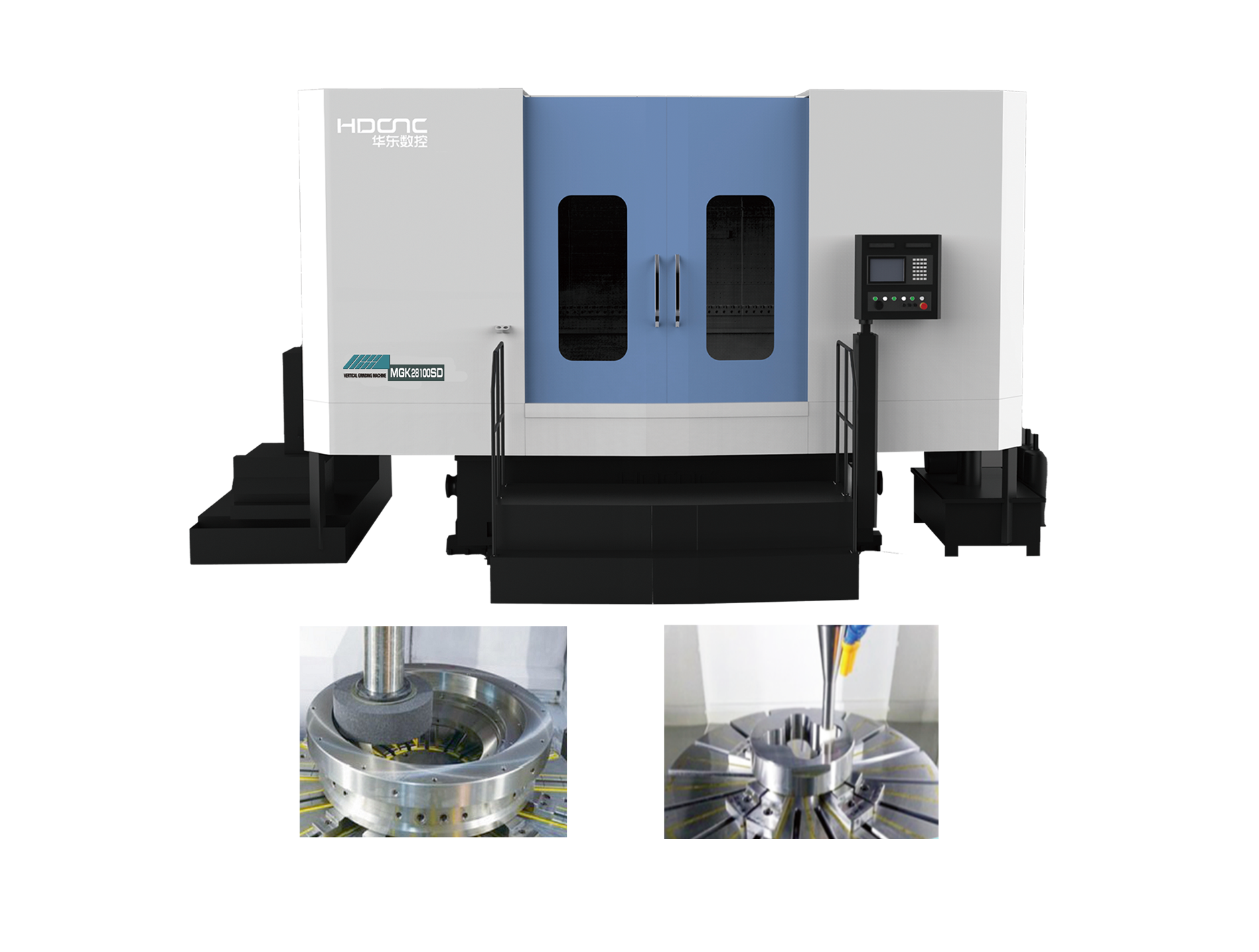 Pionowy młynek CNC